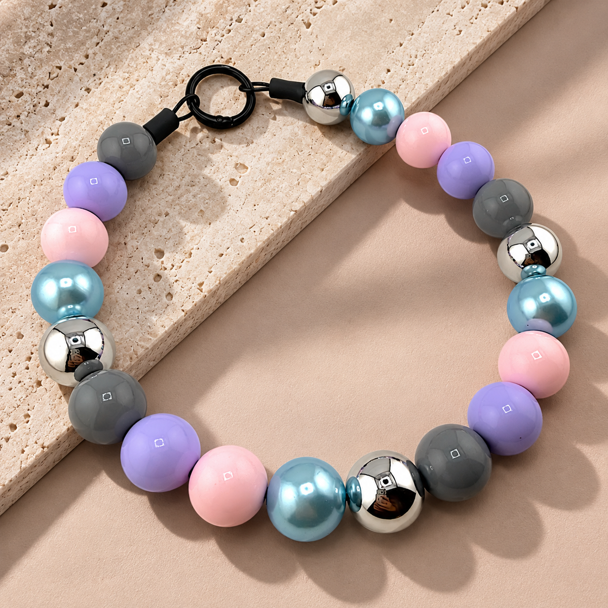 PITBULL - HOUSE HIPPO BEADED COLLAR