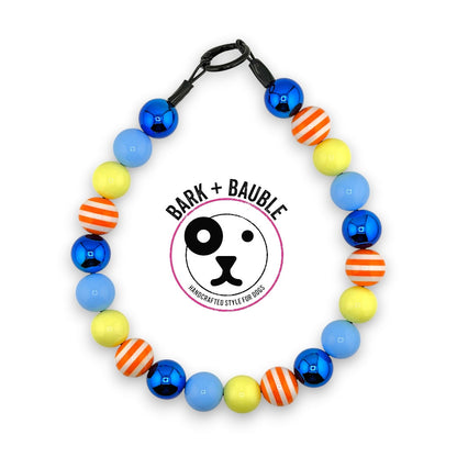 POOL PARTY PUP BEADED COLLAR