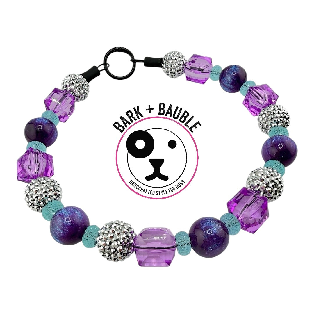 PURPLE HAZE BEADED COLLAR