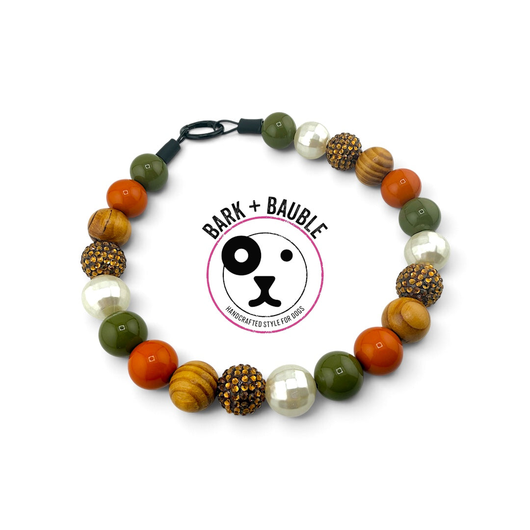 SHEPHERD - SQUIRREL PATROL BEADED COLLAR
