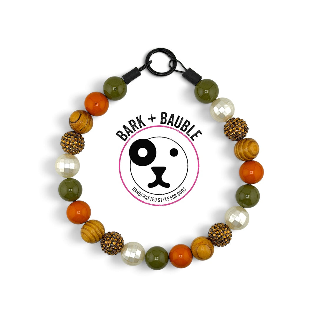 SHEPHERD - SQUIRREL PATROL BEADED COLLAR