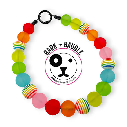RAINBOW MIRAGE BEADED COLLAR