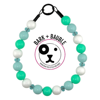 SEAFOAM FROST BEADED COLLAR