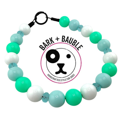 SEAFOAM FROST BEADED COLLAR