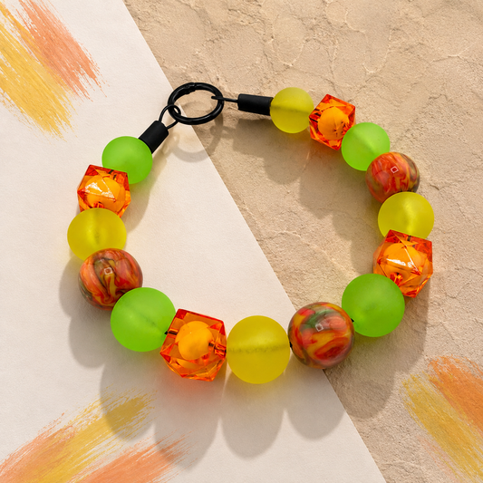 SOLAR FLARE BEADED COLLAR