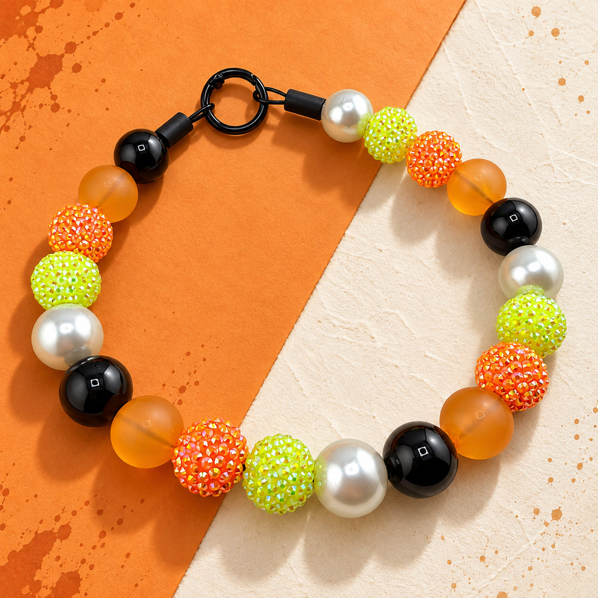 SPOOKY CHIC BEADED COLLAR