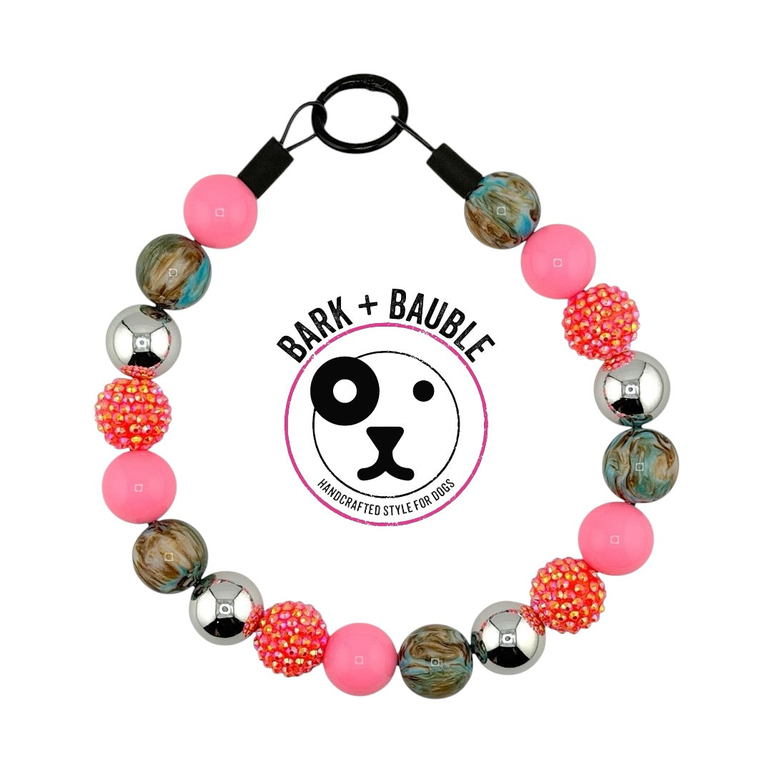 STELLAR ROSE BEADED COLLAR