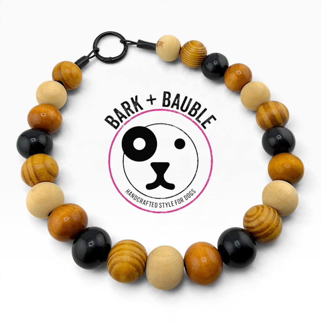 TIMBER BLEND BEADED COLLAR