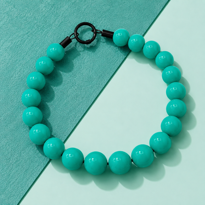 TURQUOISE BEADED COLLAR